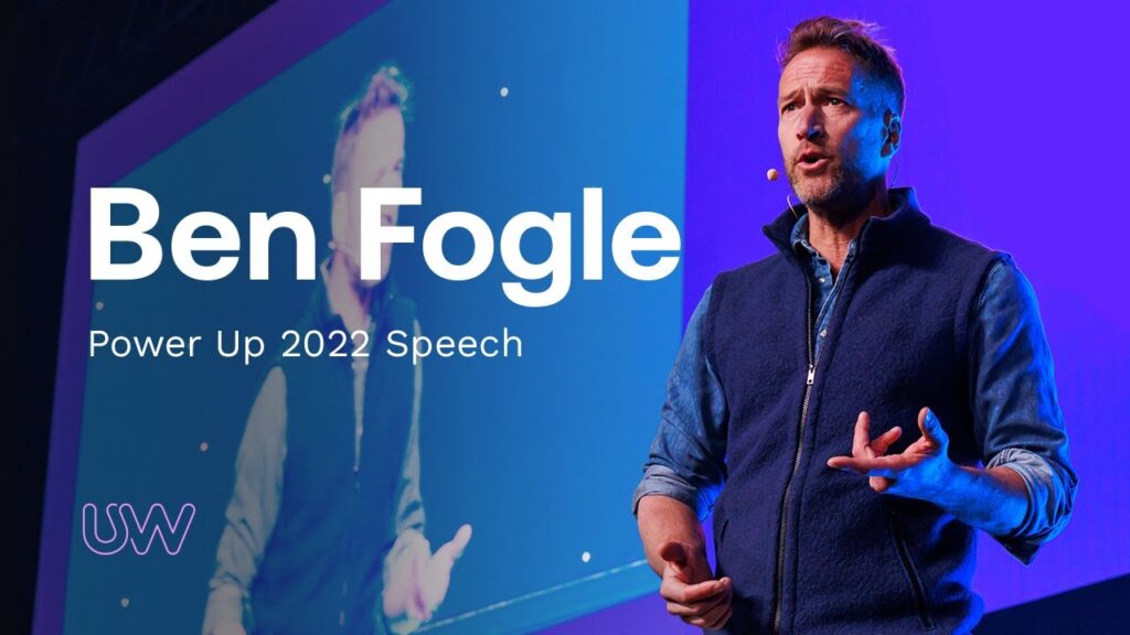 Ben Fogle Power Up 2022 Speech
